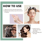 10 PCS Coffee Hair Dye Shampoo 3 in 1 Natural Hair Color Shampoo, Semi- Permanent Instant Hair Dye for Men & Women - Herbal Ingredients (Coffee)