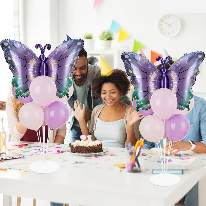 Butterfly Party Balloons Stand Kit 2 Sets - Image 5