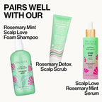 Pacifica Scalp Detox Set – Rosemary Apple Cider Vinegar Scalp Exfoliating Tonic with Scalp Massager Brush, Deep Cleansing & Clarifying Treatment for Buildup, Dry Flaky Scalp, Vegan