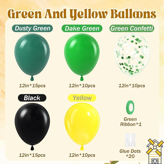 60pcs Tractor Balloons 12inch - Image 2