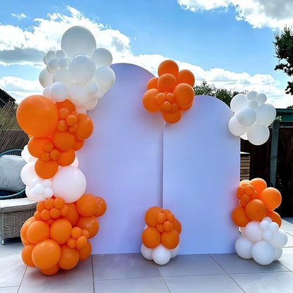 YMSZ Orange Balloons Arch Kit, Thanksgiving Day Party Decoration | 134pcs - Image 6