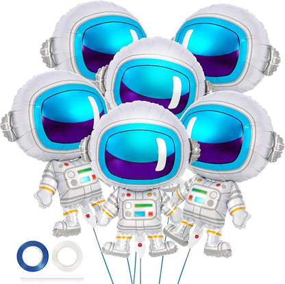 6 Pcs Astronaut Balloons for Kids by YOTHORN