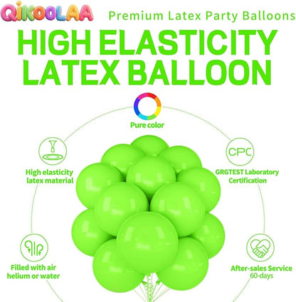 32Pcs Light Green Big Balloons 18 Inch - Image 2