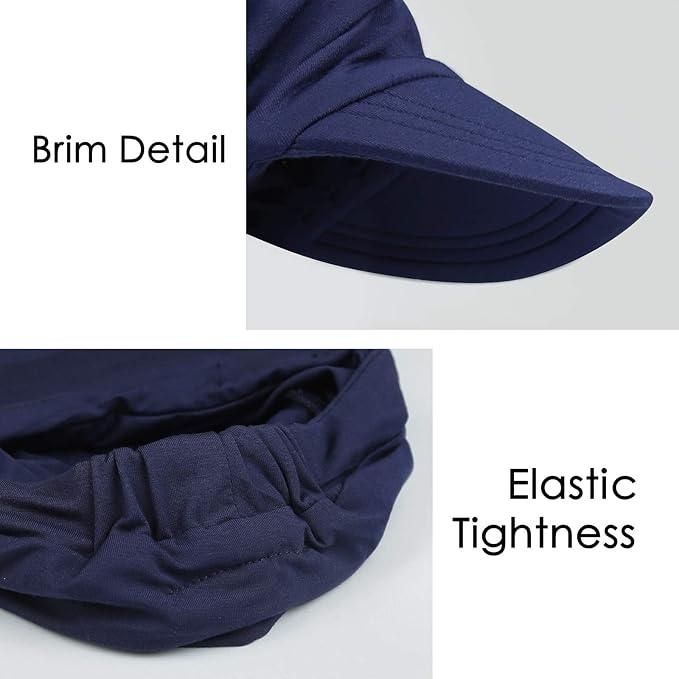 Soft Bamboo Baseball Cap for Chemo Women