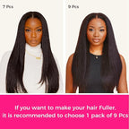 Lashey Seamless Clip in Hair Extensions Human Hair 130g 9pcs #2 Dark Brown 16 Inch Light Yaki Straight Clip in Hair Extensions Real Human Hair with Flat PU Invisi Edge Full Pack