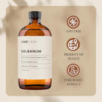 VINEVIDA Galbanum Essential Oil 16 oz - Undiluted, DIY Candle Scents, Bulk for Soap Making & Skin Safe