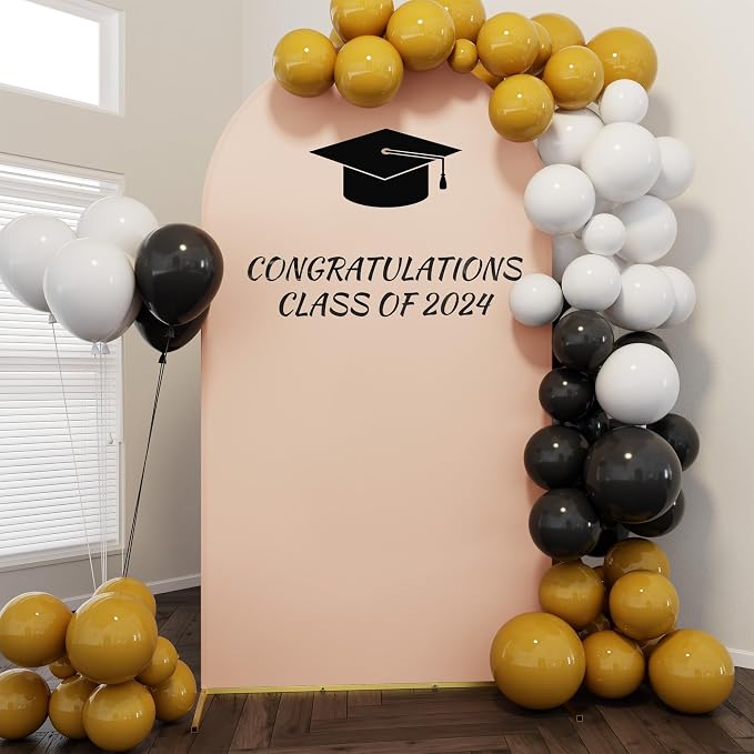 Neatsure Arch Backdrop Stand and Cover Set, 7.2FT Metal Photo Balloon Arch - Image 5