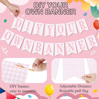 Mooliwe 171 Pcs DIY Custom Banner Kit Make Your Own Customizable Sign - Image 3