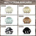 EVITA PERONI Small Hair Clips, Mini Hair Clip for Hair, Little Tiny Claw Clips for Women Girls Half Updo, Black and White