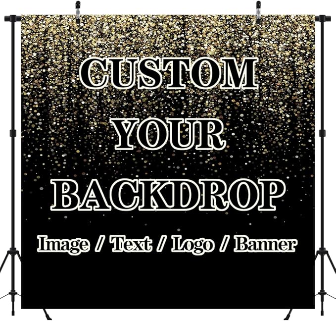 BELECO 5x5ft Fabric Custom Backdrop Customized Backdrop - Image 2