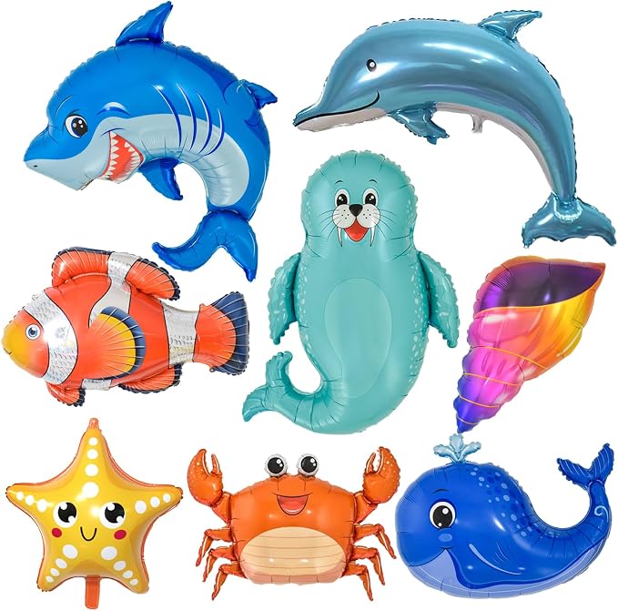 Sea Animal Balloons by YiYou