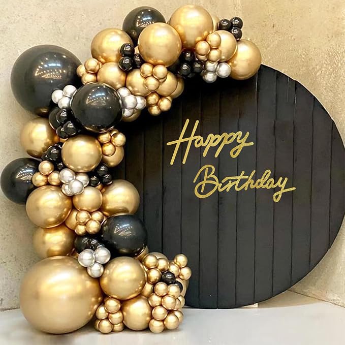 TONIFUL Happy Birthday Sign for Backdrop - Image 7
