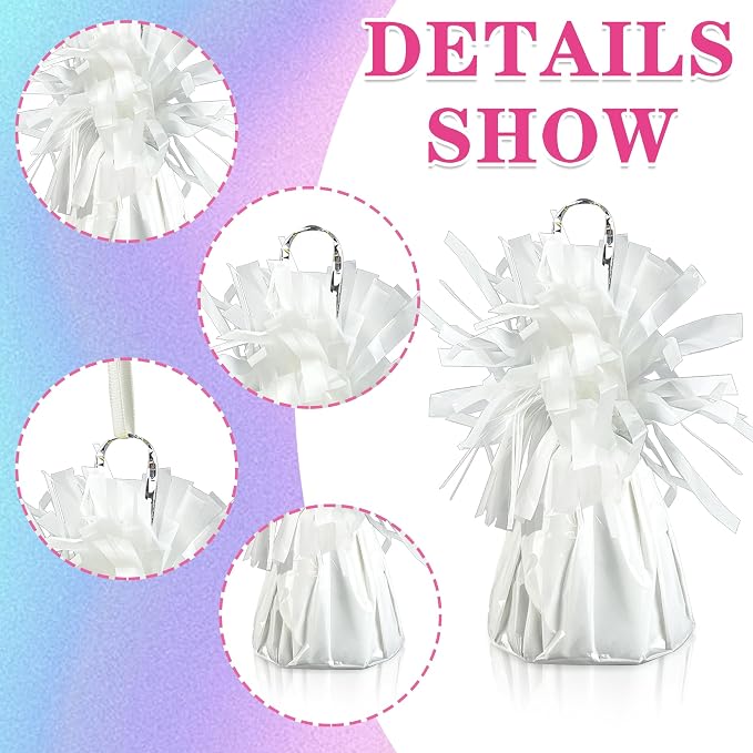 16 PCS White Balloon Weights Party Weights - Image 3