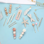 20 Pieces Pearl Hair Clips Set, Hair Barrettes Acrylic Resin Sweet Decorative Bobby Pins Hairpin Headwear Hair Accessories Headwear for Women and Girls…