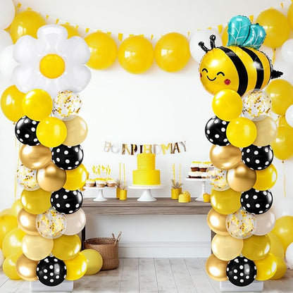 Kasyat 2 Sets Bee Theme Party Balloon Column Stand Kit - Image 6