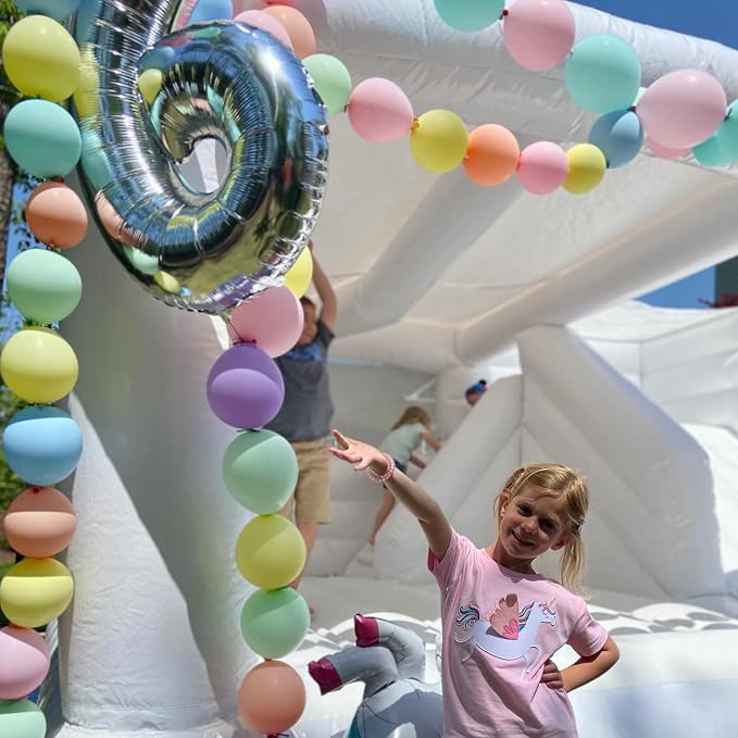 Pastel Rainbow Linking Balloons - Image 3