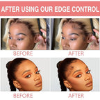 8.8oz Edge Control Wax for Women Strong Hold Non-greasy Edge Control Smoother Edge Wax Styling Gel Edge Control for Black Hair No Flaking, White Residue, Shine and Smooth (Sweet Peach)