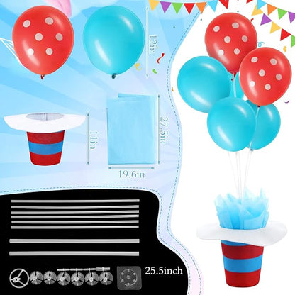 Civaner 4 Set 250th Anniversary Balloon Stands Centerpieces Table Decoration - Image 2