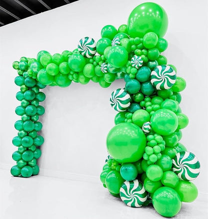 KBZVNAF Green Latex Party Balloons 50 Pack 12 inch | Light Green Helium Matte - Image 3