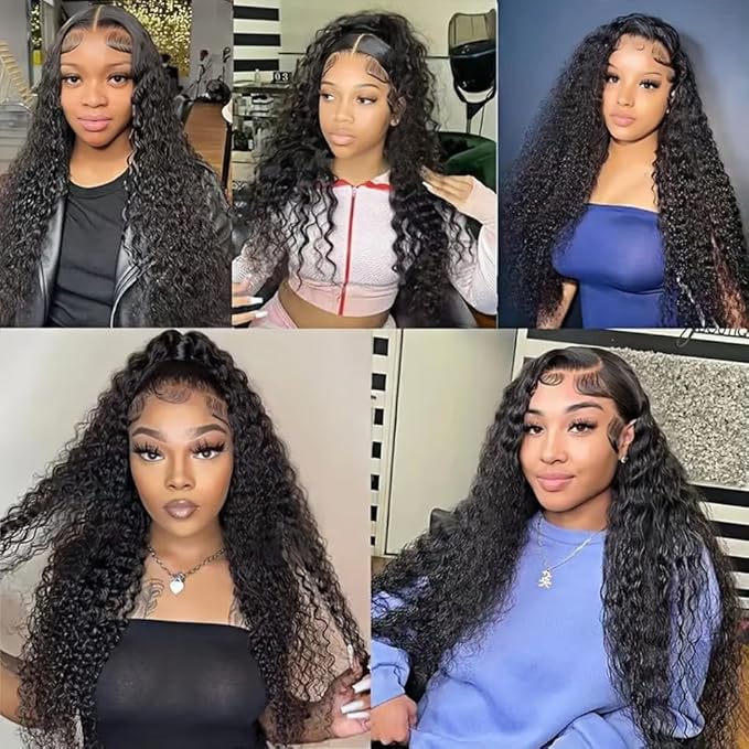 Bundles Human Hair Natural Black Kinky Curly Bundle Niegmeag Peruvian Virgin Remy Hair Mixed Length 3 Bundles 14 16 18 Inch Double Weft Hair Weave