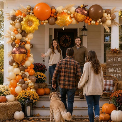 Fall Party Decoration Balloon Arch Kit - Image 8