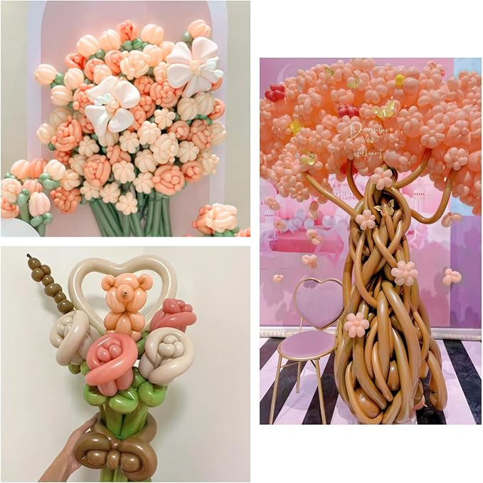 100Pcs Nude 260 Balloons - Image 6