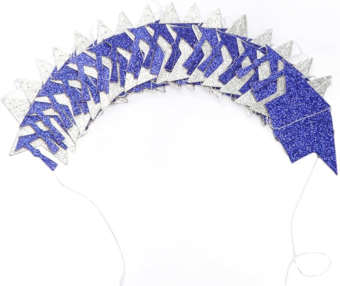 Navy-Blue Silver Graduation-2026 Class Party-Decorations - Image 4