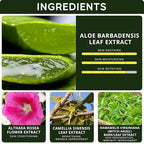 Aloe Vera Gel - for Sunburn Relief - Big 16.9 oz / 500ml - 98% Pure Aloe Vera - For Face, Skin and Hair - After Sun Care lotion - Sun Burn Moisturizer Cream (16.9 Fl oz)