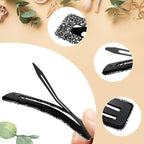 Rhinestone and Crystal Hair Clips 2-Pack, Sparkly Barrettes & Elegant Bling Accessories for Women & Girls(Set10)