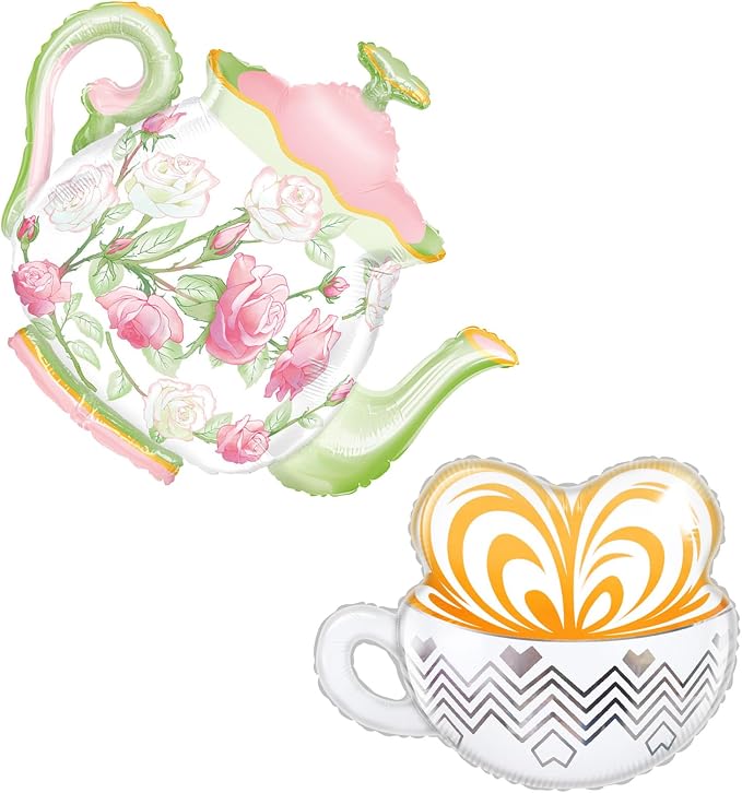 Teapot Latte balloons by Enimapod