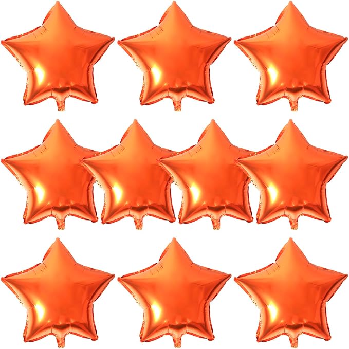 MEETINGU Star Shape Foil Balloons, 18 Inch Star Shape Foil Mylar Balloons by MEETINGU