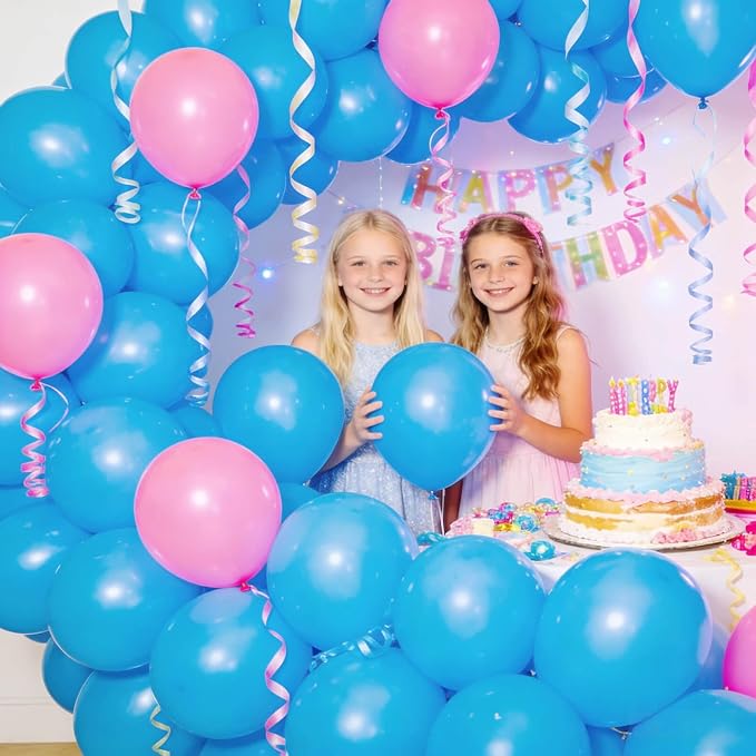 Light Blue Balloon 110pcs - Image 4