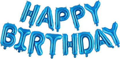 Happy Birthday Balloons Banner, Foil Balloon Personalized Name Letters Balloons by TOTAFAM