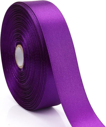 Nsilu 1 inch Purple Ribbon for Gift Wrapping 50 Yards Perfect Wedding Party by Nsilu