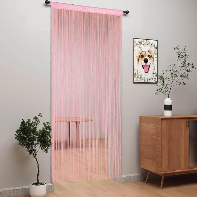 YIIBAII Door String Curtains Fringe Door Curtains - Image 3