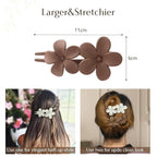 6 PCS Flat Hair Clips, Lay Flat Claw Clips for Women Girls, 2 Styles Non-slip Hair Claws for All Hair Types,Comfortable Flat Clips for Lying and Driving(Tortoise)
