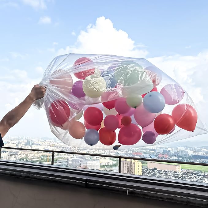 6 Packs Large Balloon Bags for Transport 98 x 59 inch 4 pcs and 59 x 47 inch 2 - Image 5