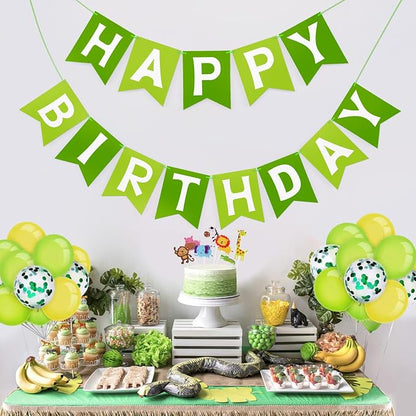 Happy Birthday Banner Birthday Party Banner NO DIY Happy Birthday Sign | - Image 4