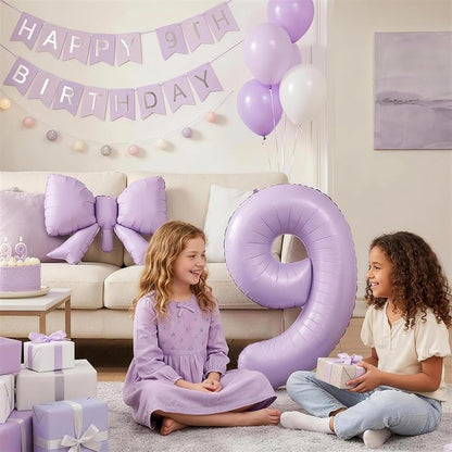 40 Inch Light Purple Number 5 - Image 3