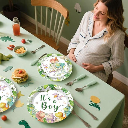 Cocomigo Dinosaur Baby Shower Decorations, All-in-One Set - Image 3