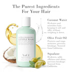 VoCÊ Haircare Gentle Wash Vegan & Cruelty-Free Shampoo | Clean Haircare, Color Safe, Paraben and Sulfate Free, Ultra Radiance, Hydrating, Shine Enhancing (8.5 oz | 250 ml)