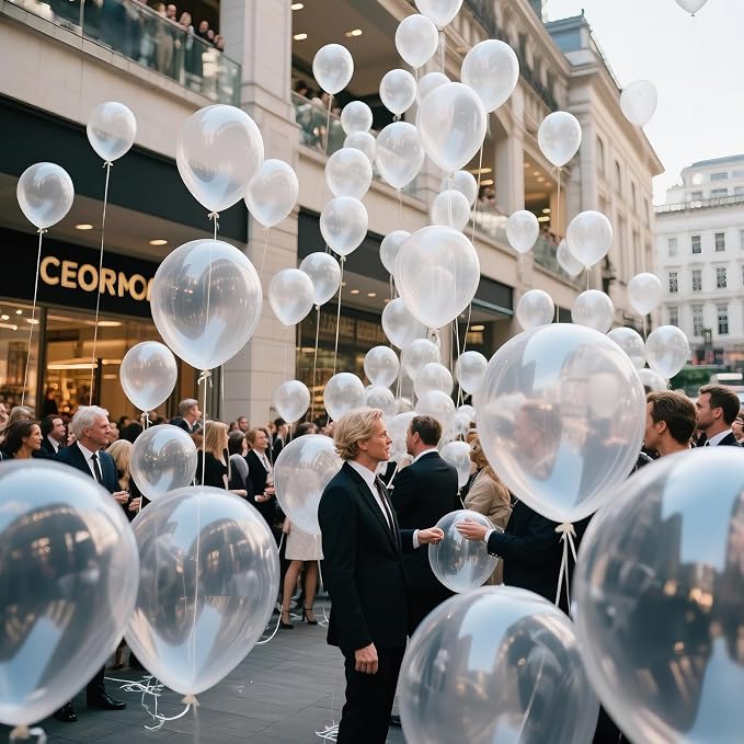 Clear Balloon 12 Inch - Image 6