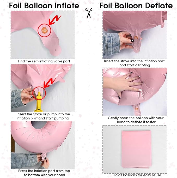 40 Inch 20th Birthday Balloon for Women - Image 9