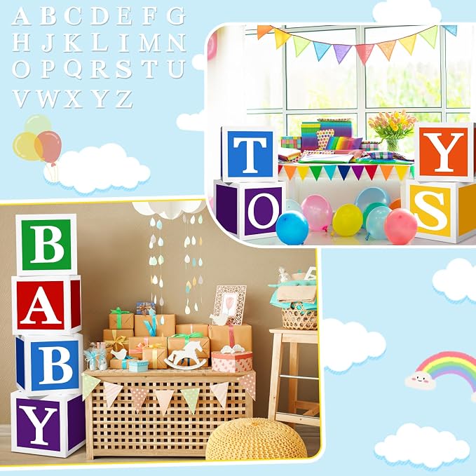 ReliThick 6 Pcs Custom Letter Toy Inspire Party Boxes - Image 6