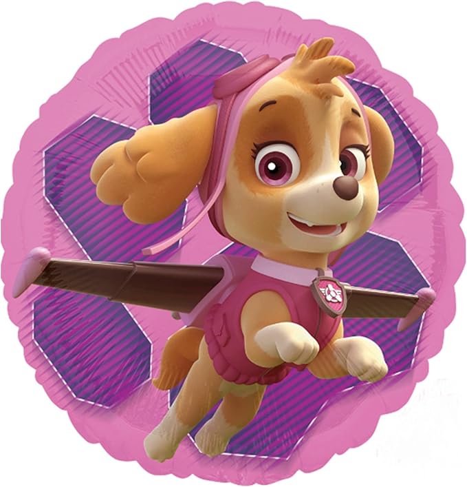 Skye Everest 3rd Birthday Party Supplies Girl Paw Pups on Patrol Balloons - Image 3