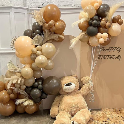 Brown Party Balloons - Image 6