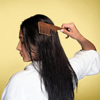 Coconut Oil Infused, Scented Shower Comb, Wide Tooth Comb for Detangling Wet or Dry hair. For All Hair Type
