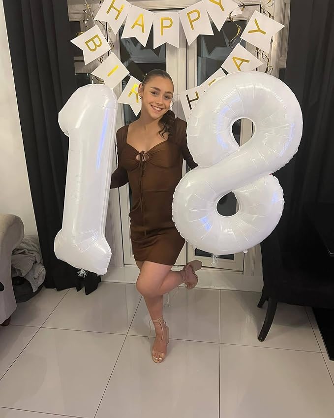 White 0 Balloon - Image 7