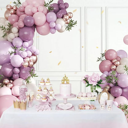 Dusty Purple Balloon Arch Kit for Baby Shower Bridal Shower Decorations | - Image 2