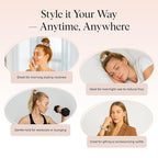 Kitsch Leopard Prints Satin Scrunchies for Women - No Crease Hair Ties for Girls, Scrunchies For All Hair Types and Textures, Perfect for Day or Night | Ideal Gifts for Women - 5 Pcs